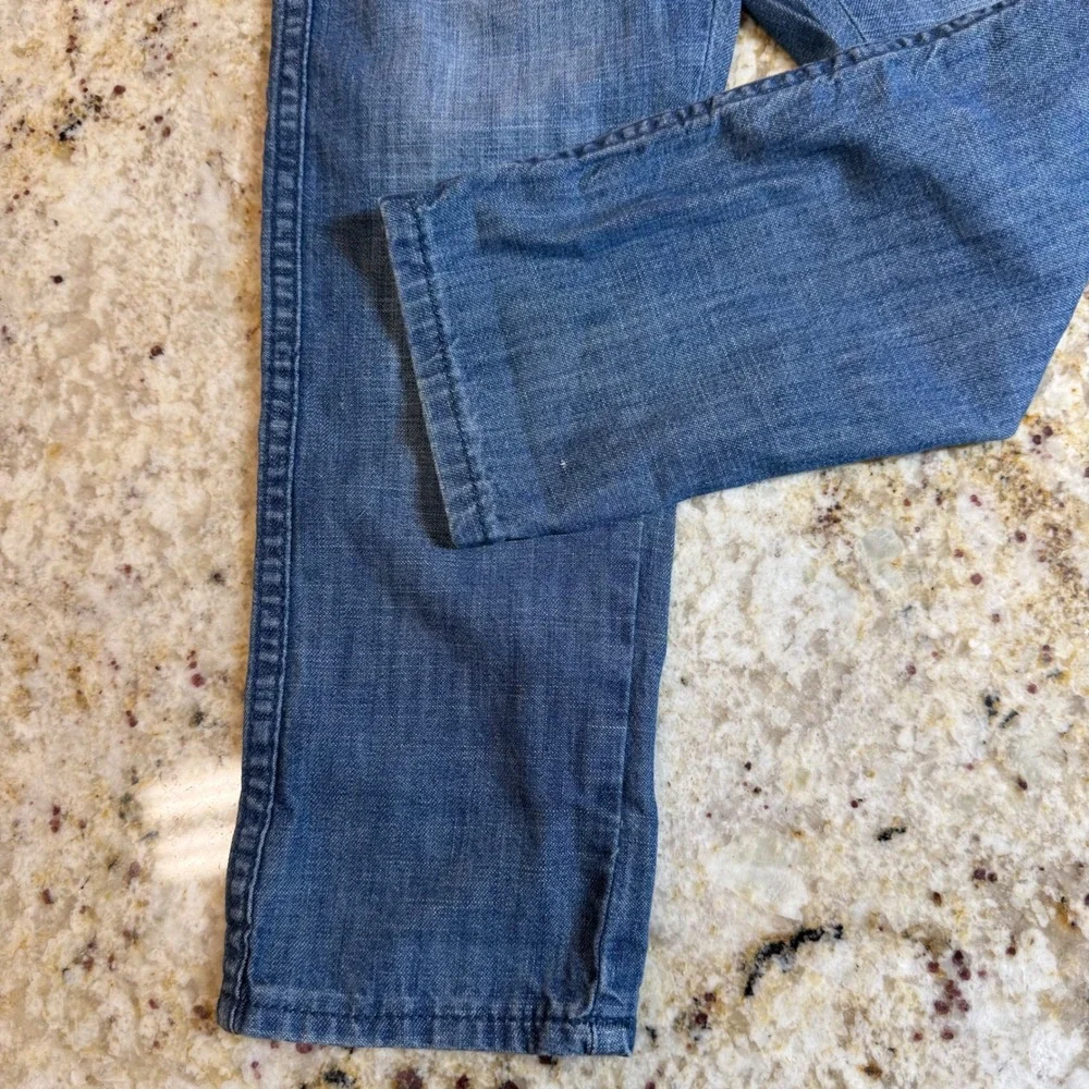 Gap Denim Boys 4 Years Slim Pull On Jeans Medium Wash Elastic Waist 100% Cotton